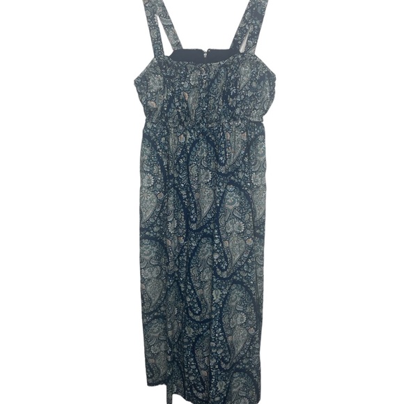 J. Crew Gathered Cotton-Poplin
Paisley Maxi Dress Size 6 nwot - Picture 4 of 12